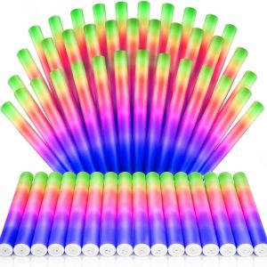 Premium LED Foam Glow Stick 10 Pack